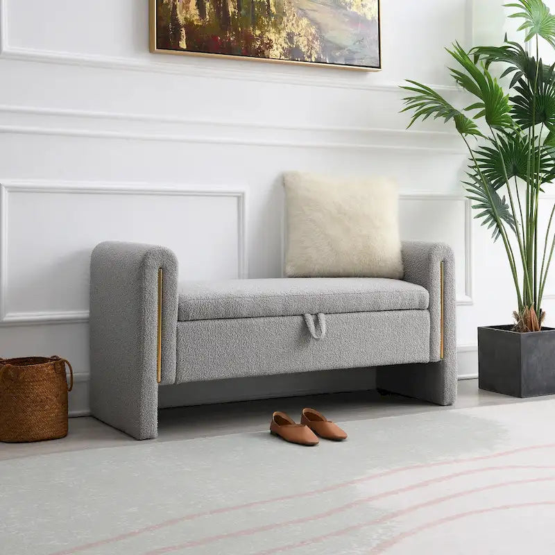 Modern Teddy Bed End Bench