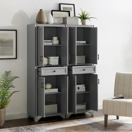 2-Piece Pantry Set - 47.5"W x 15"D x 67.75"H