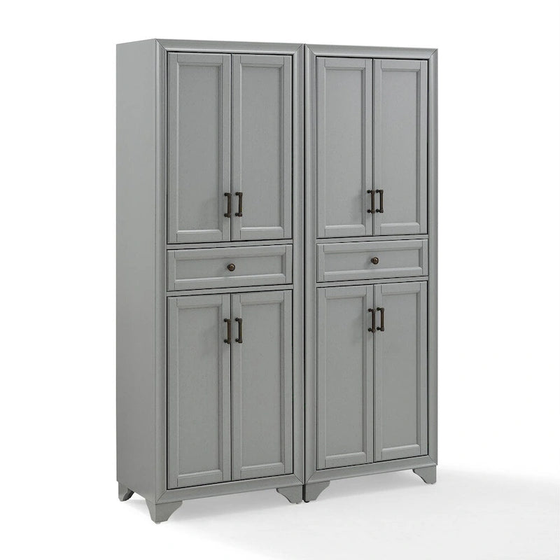 2-Piece Pantry Set - 47.5"W x 15"D x 67.75"H