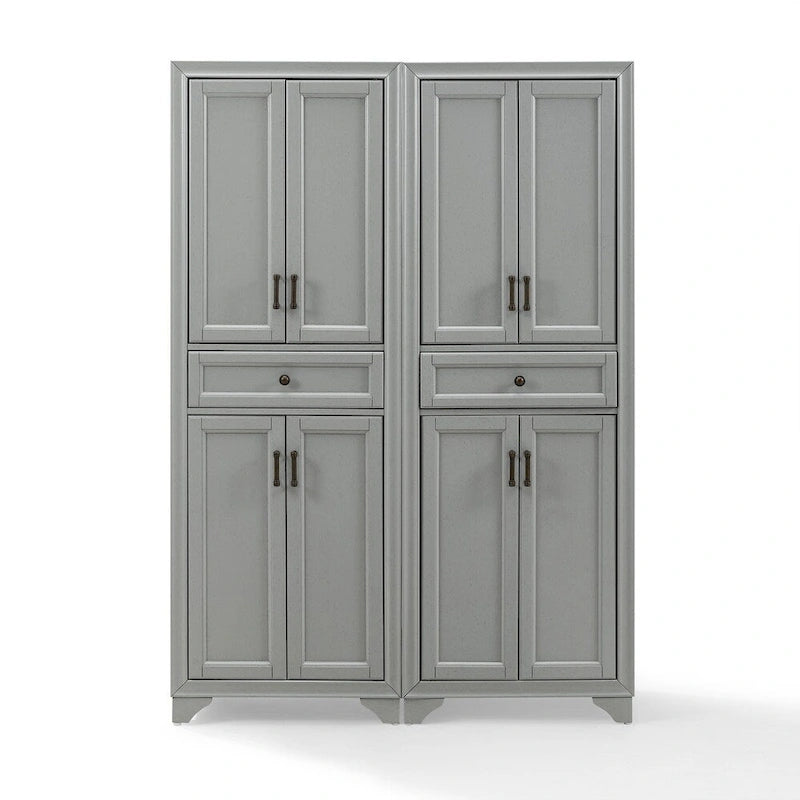 2-Piece Pantry Set - 47.5"W x 15"D x 67.75"H