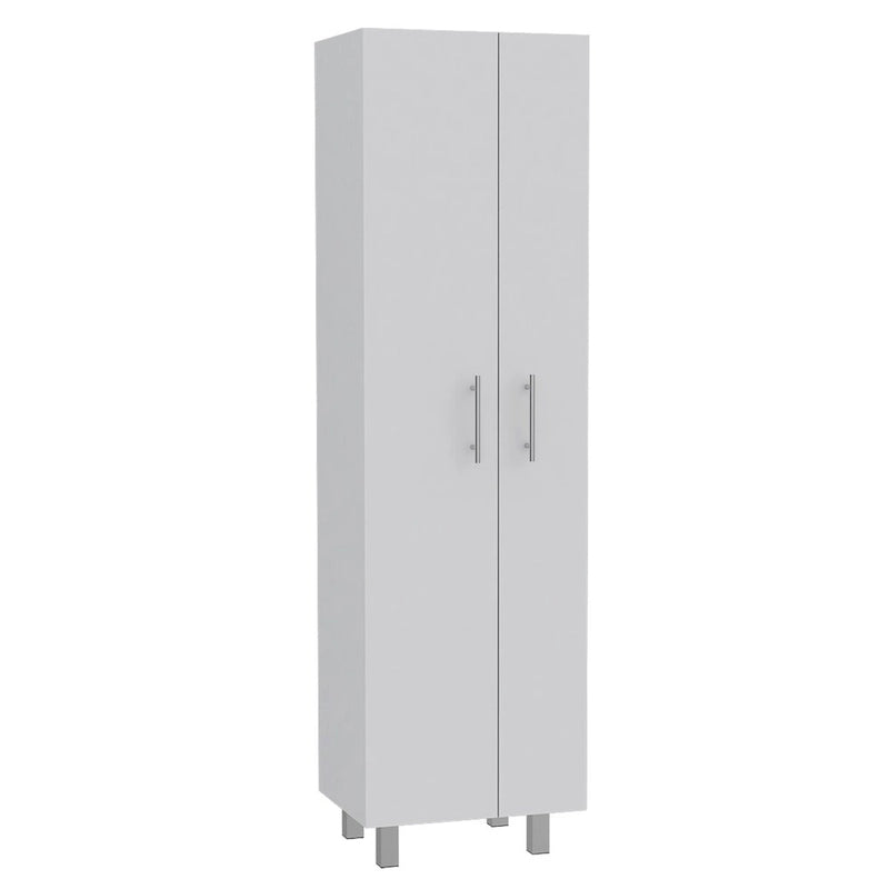 Cleaning Cabinet, Double Door Cabinet, Four Legs, Five Shelves