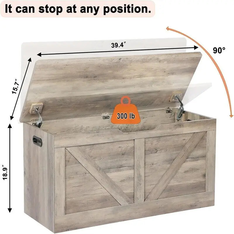 39.4 Storage Chest - 15.7D x 39.4W x 18.9H