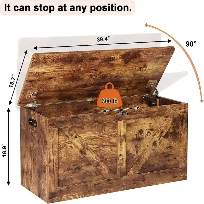 39.4 Storage Chest - 15.7D x 39.4W x 18.9H