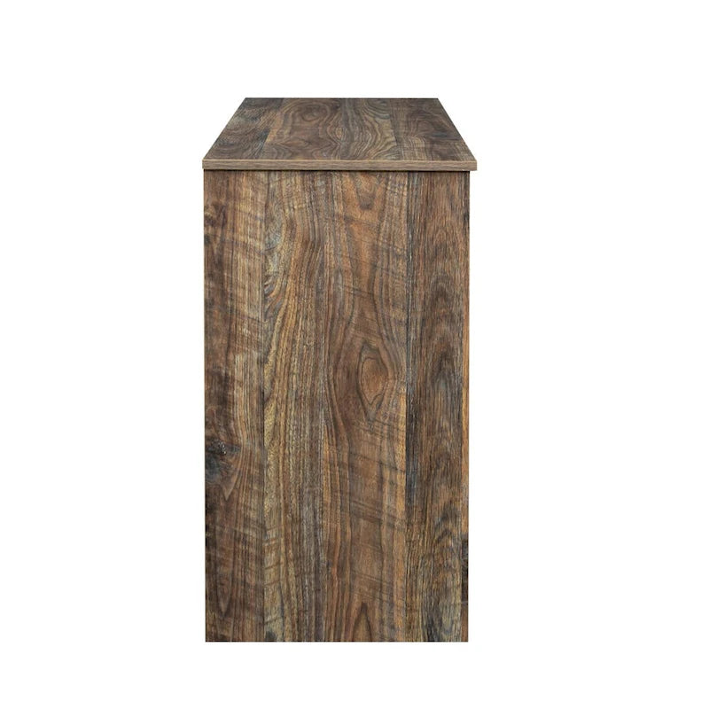 French Country Buffet Cabinets, Storage Cabinets with 2 Dividers