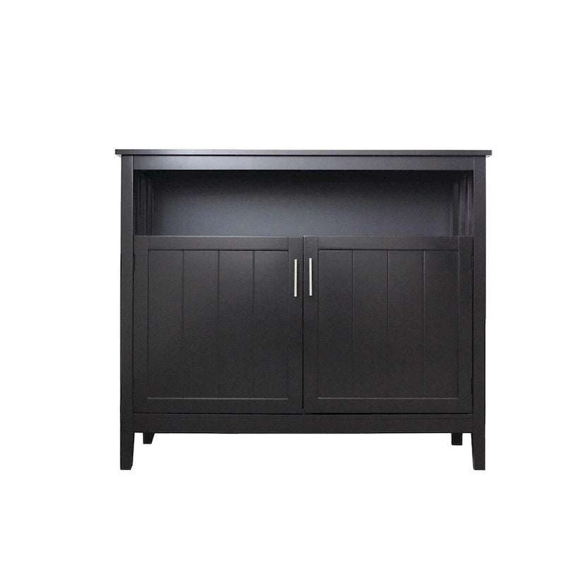 French Country Buffet Cabinets, Storage Cabinets with 2 Dividers