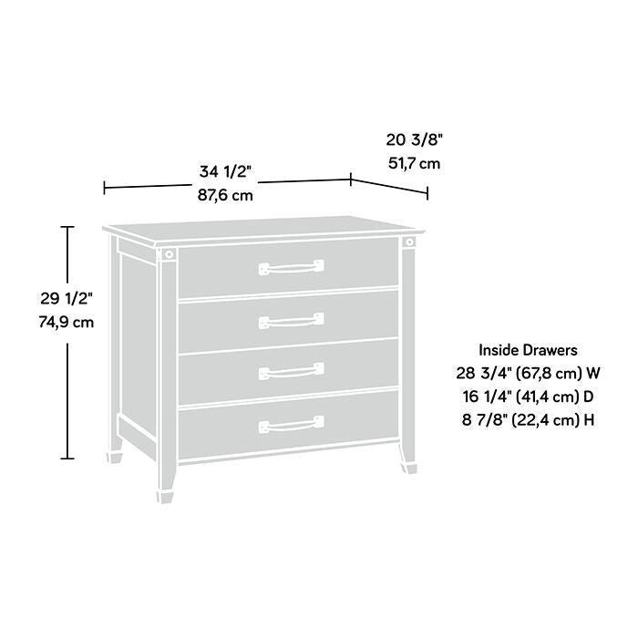 2-Drawer Lateral File Cabinet in Washington Cherry