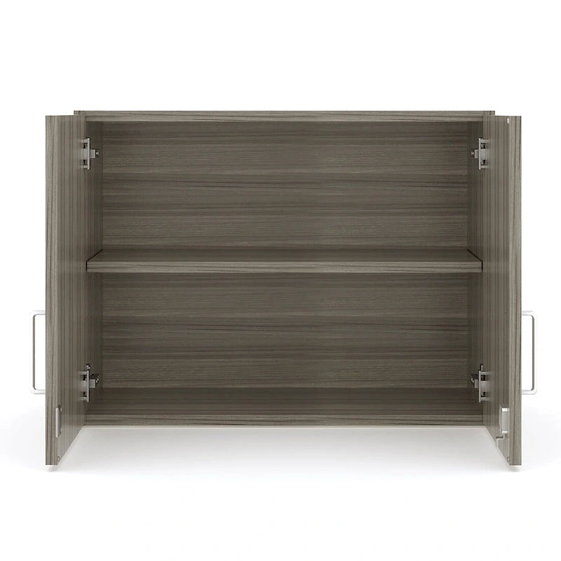 2-Level Wall Storage Cabinet - 30"W x 14.5"D x 22.5"H