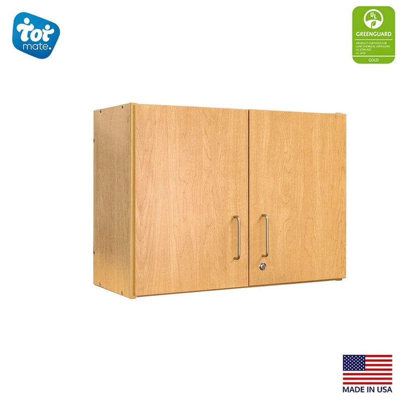 2-Level Wall Storage Cabinet - 30"W x 14.5"D x 22.5"H
