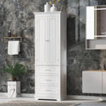 Tall Storage Cabinet with Three Drawers