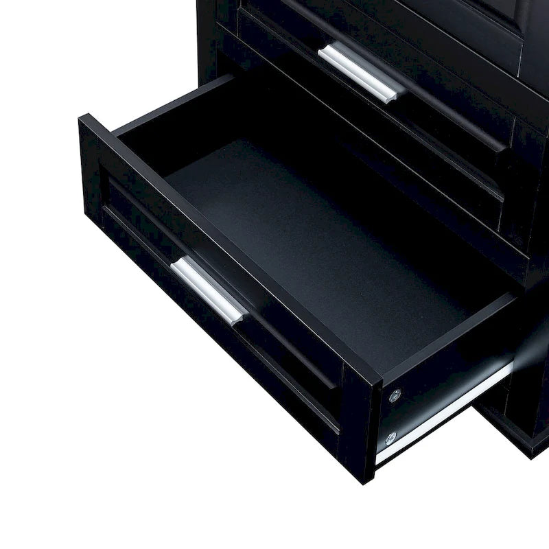 Tall Storage Cabinet with Three Drawers